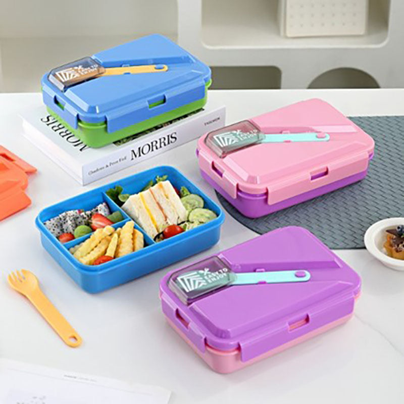 Multi color portable sealed lunch box (wholesale)