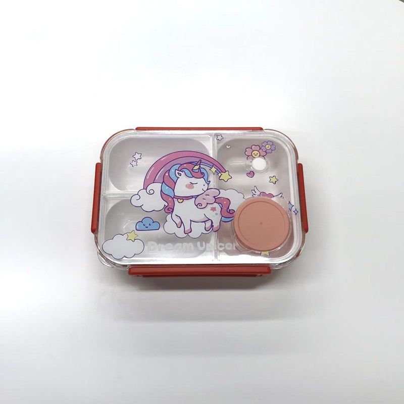 Cartoon printed lunch box (wholesale)