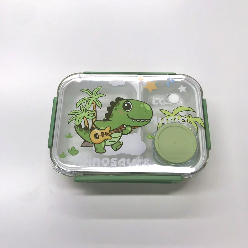 Cartoon printed lunch box (wholesale)