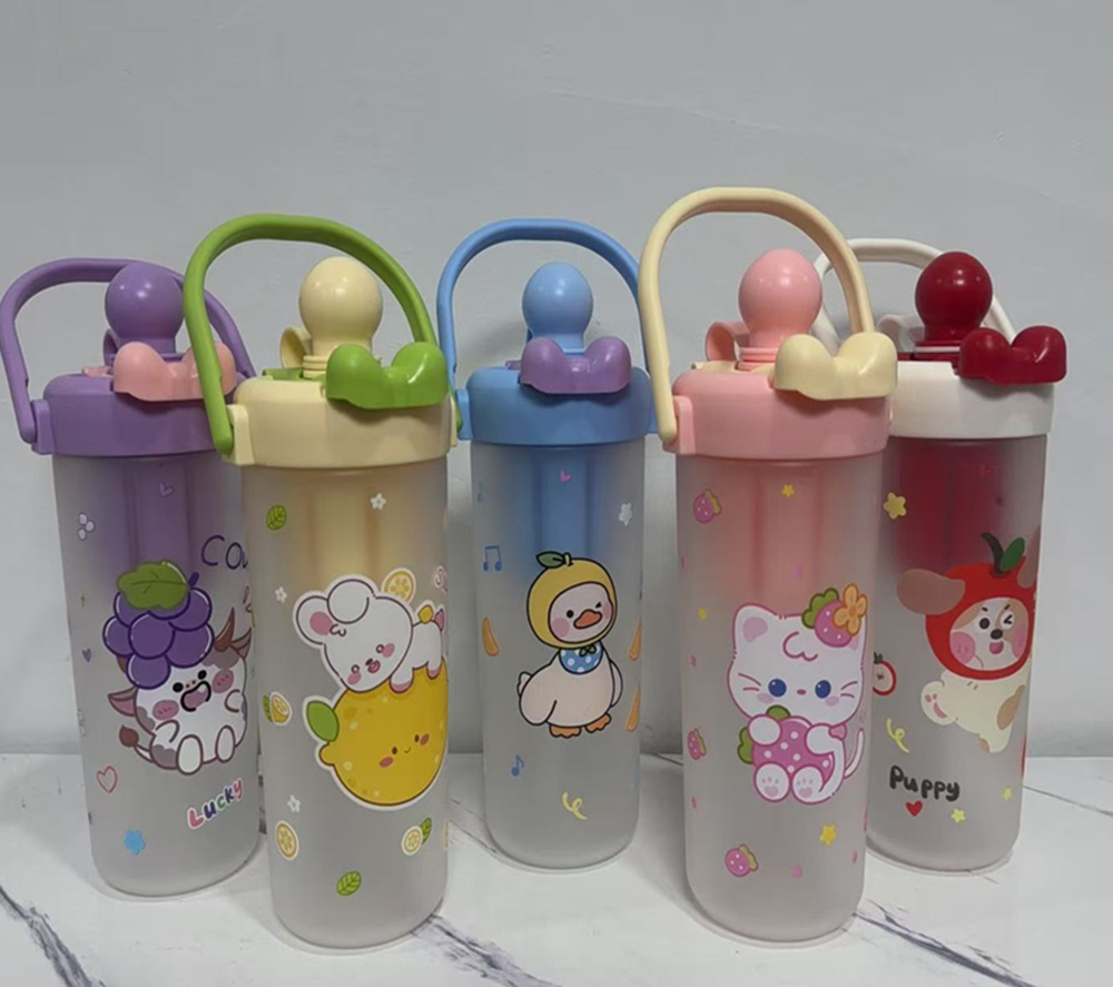 Cartoon frosted drinking kettle