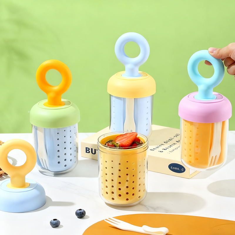 Portable draining and preservation cup