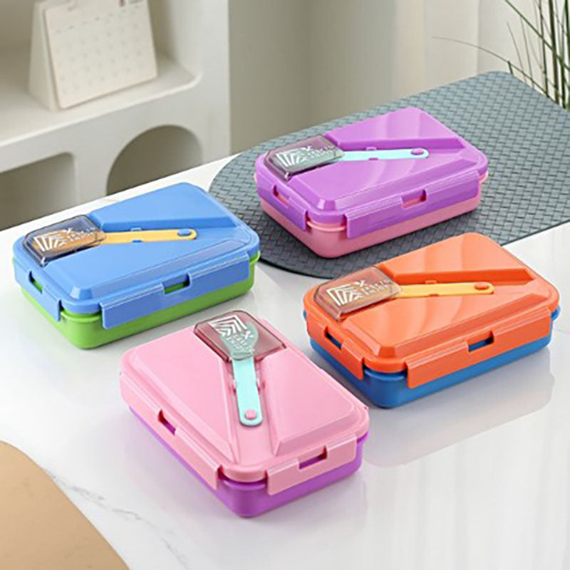 Multi color portable sealed lunch box (wholesale)