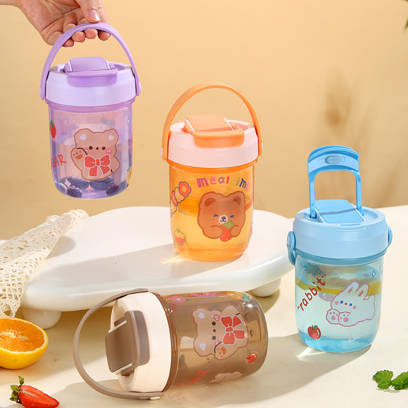 Cartoon Bear Portable Meal Box