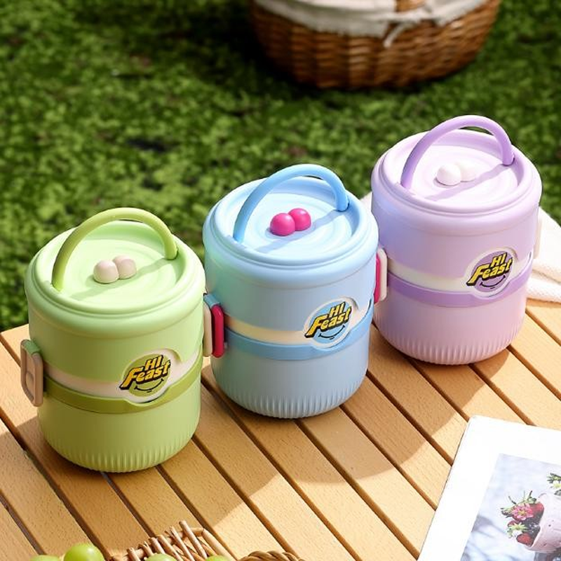 Portable insulated lunch box