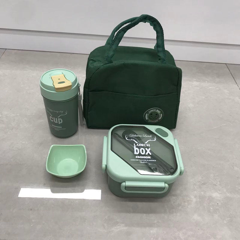 Portable meal box set