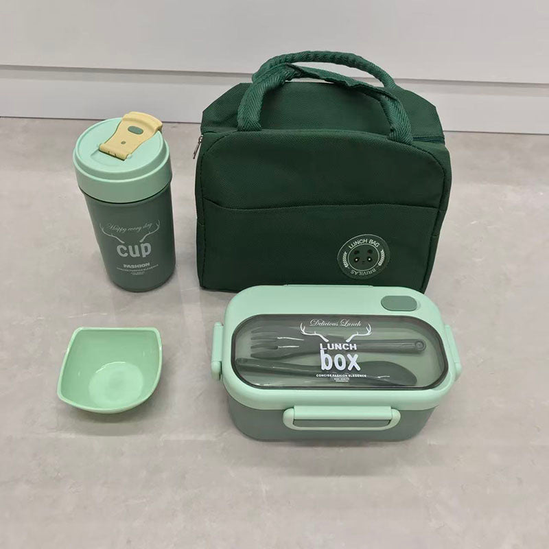 Portable meal box set