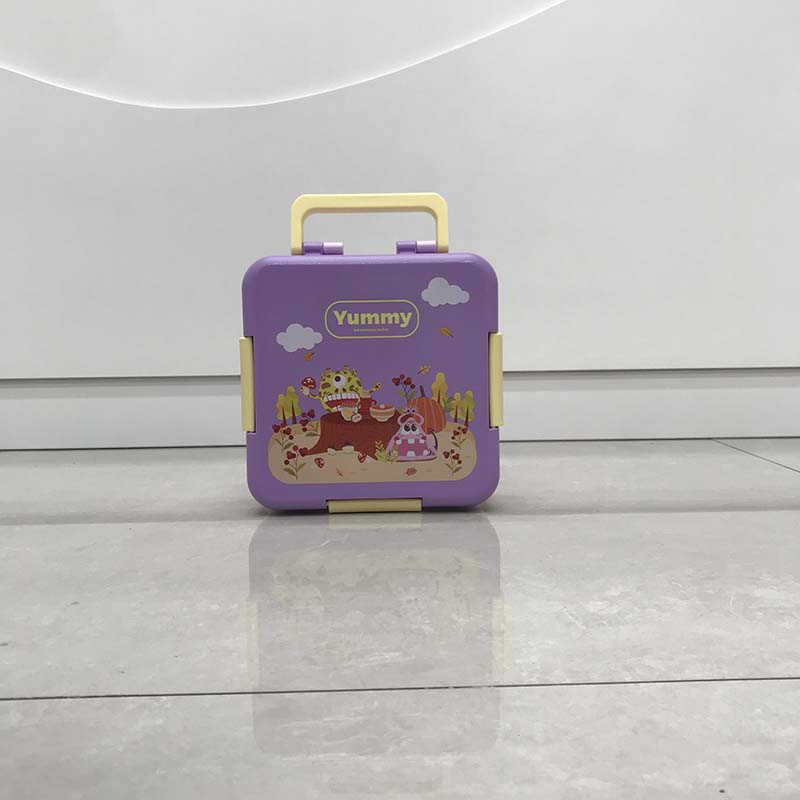 Cartoon pattern portable lunch box