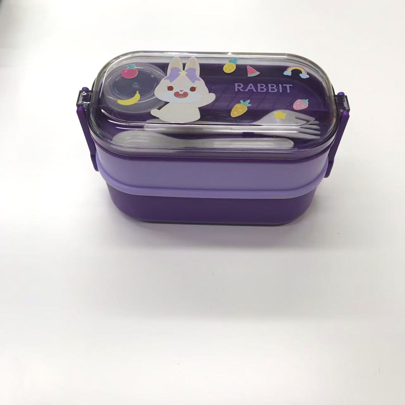 Little Bear Cartoon Multi layer Bento Box