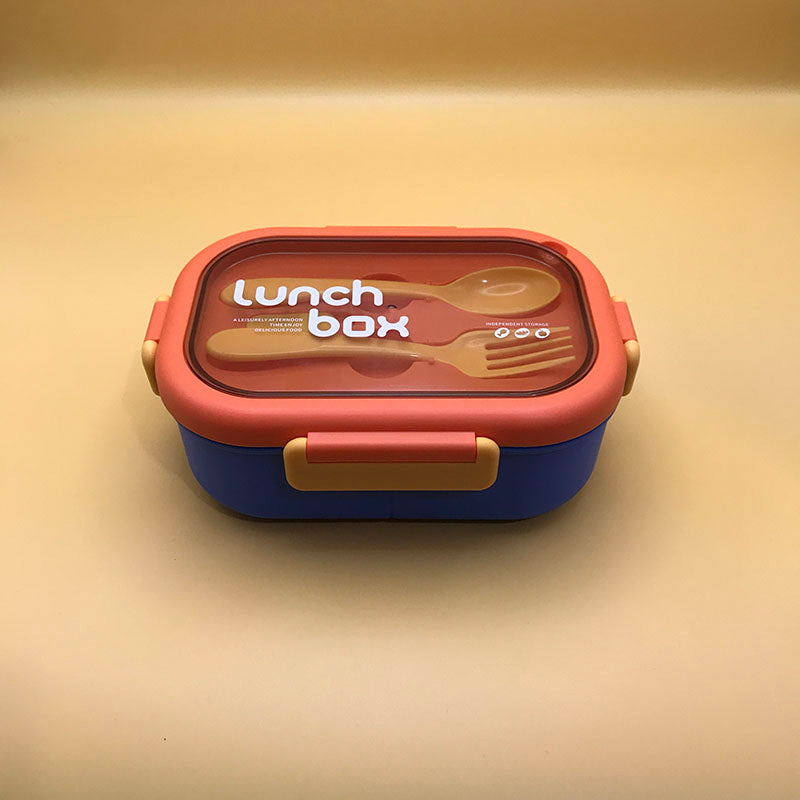 Simple multi-color lunch box(wholesale)