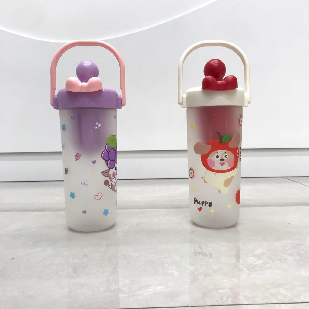 Cartoon frosted drinking kettle