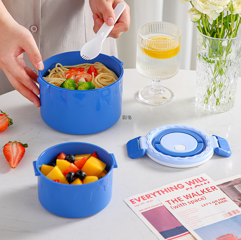 Stacked double-layer sealed bento box