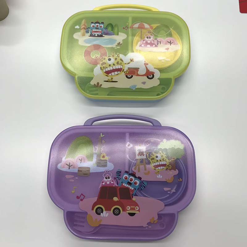 Cartoon children's separated meal box