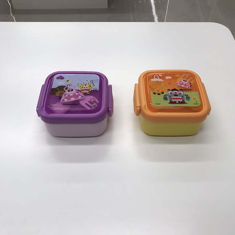 Cartoon pattern portable lunch box