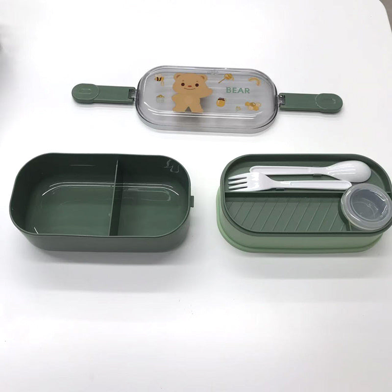 Little Bear Cartoon Multi layer Bento Box