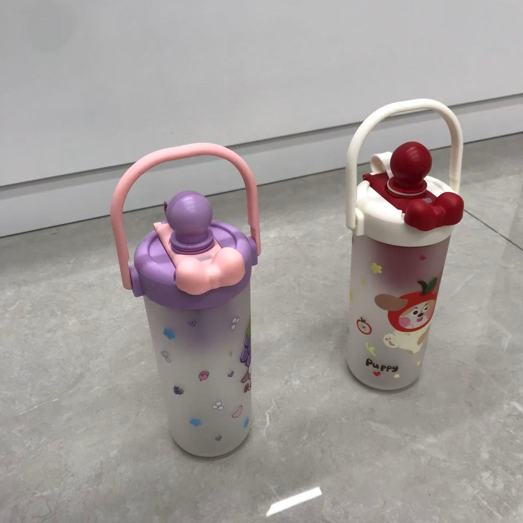 Cartoon frosted drinking kettle