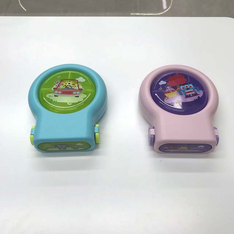 Cartoon printed portable lunch box