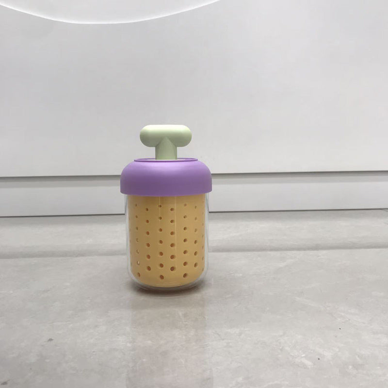 Portable draining and preservation cup