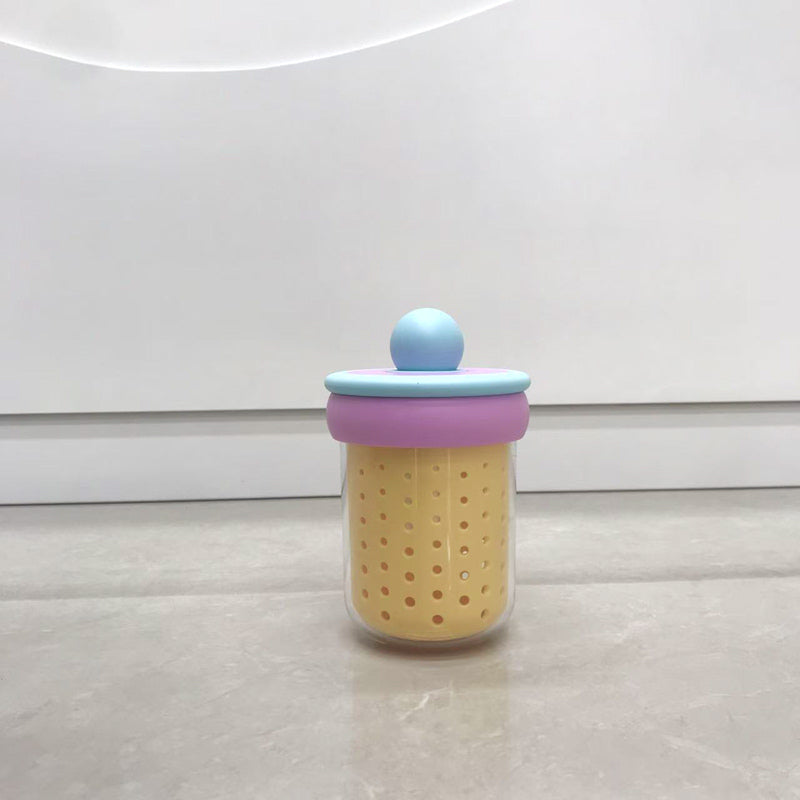 Portable draining and preservation cup