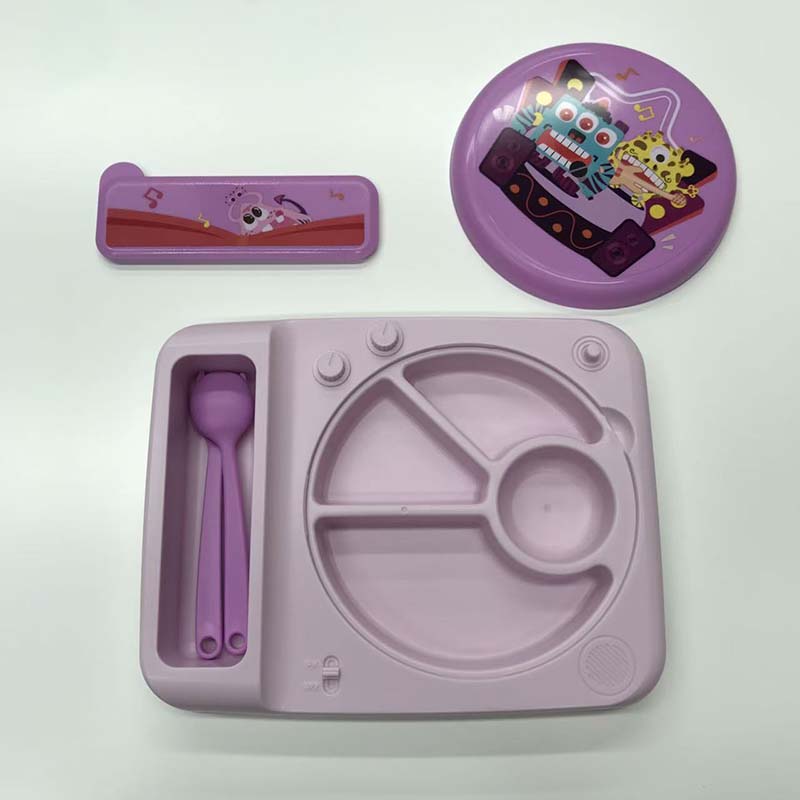 Cartoon Printed Plate Set