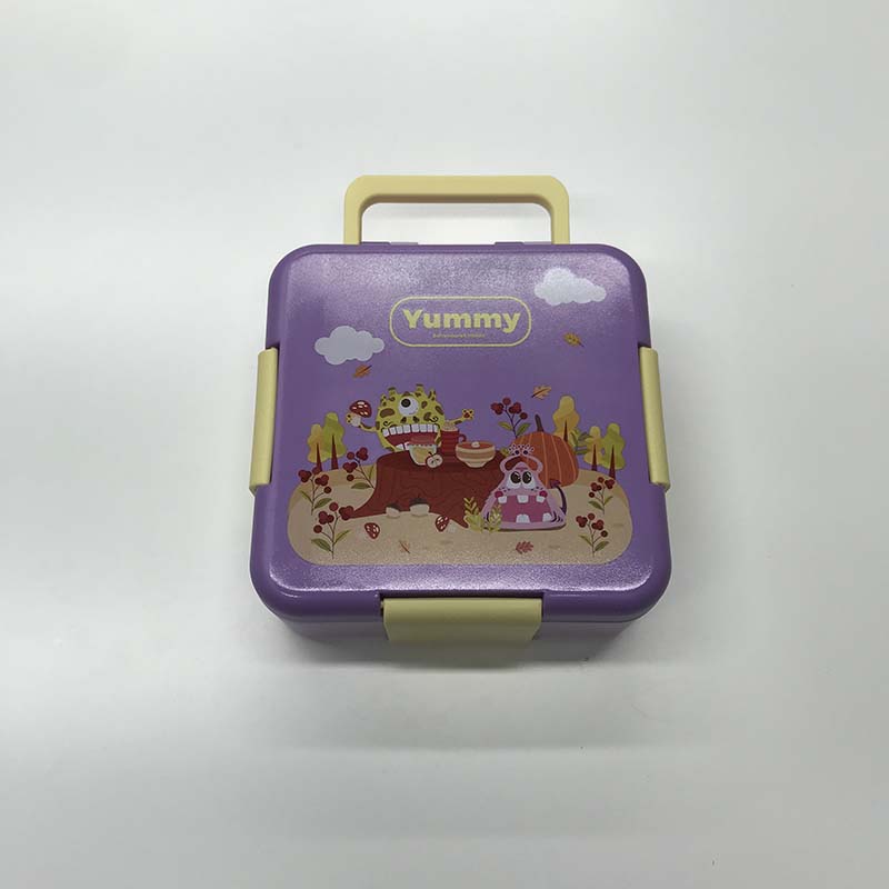 Cartoon pattern portable lunch box