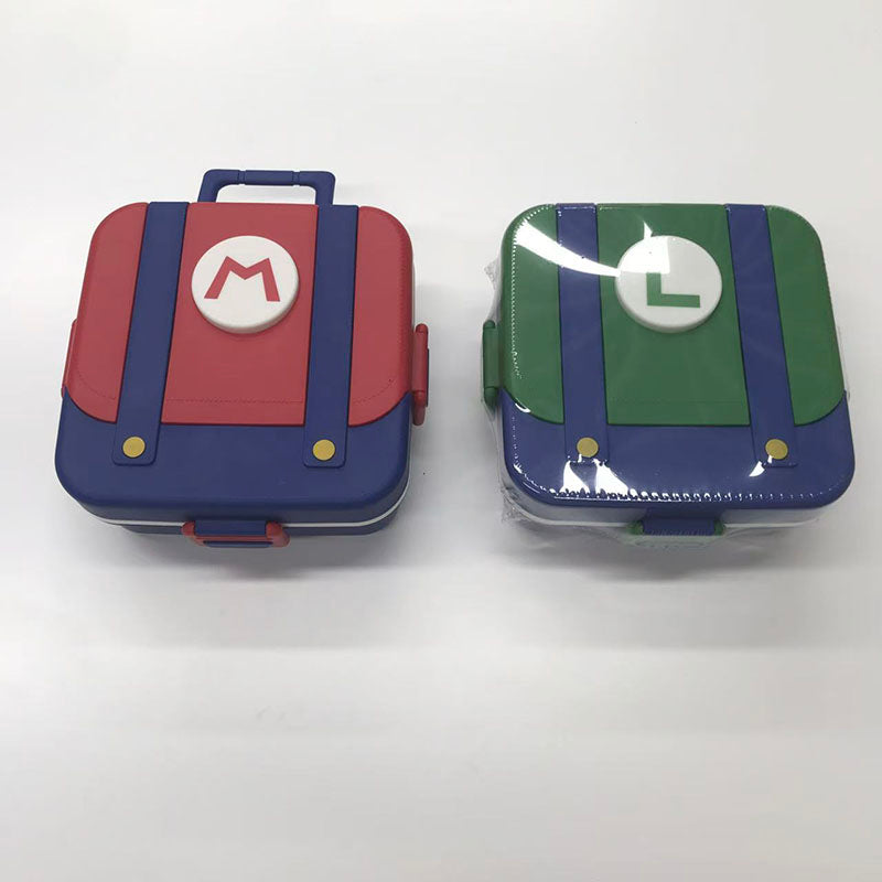 Super Mario style backpack shaped lunch box