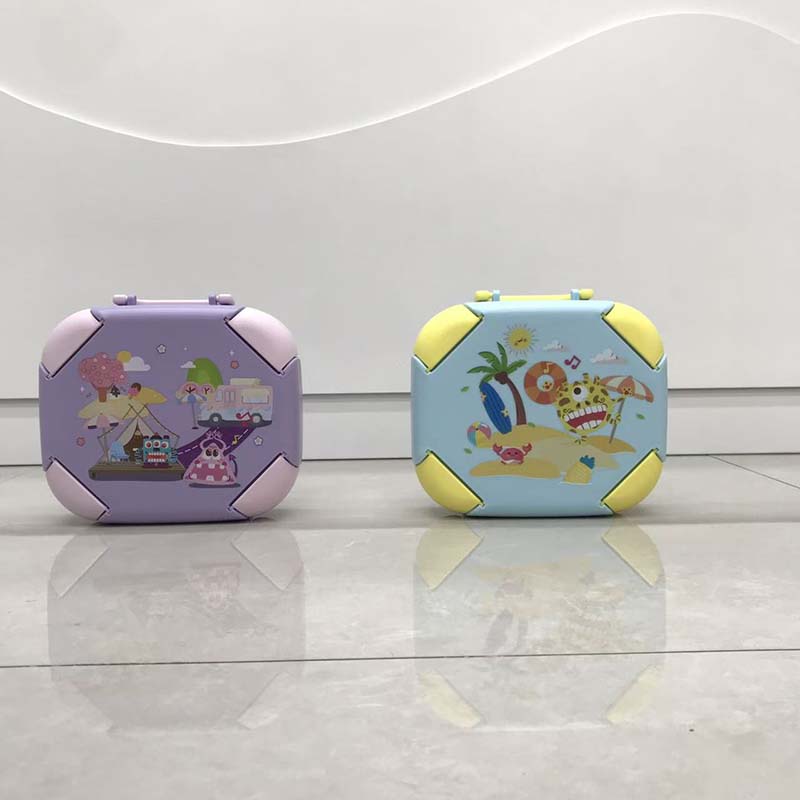 Cartoon pattern portable lunch box