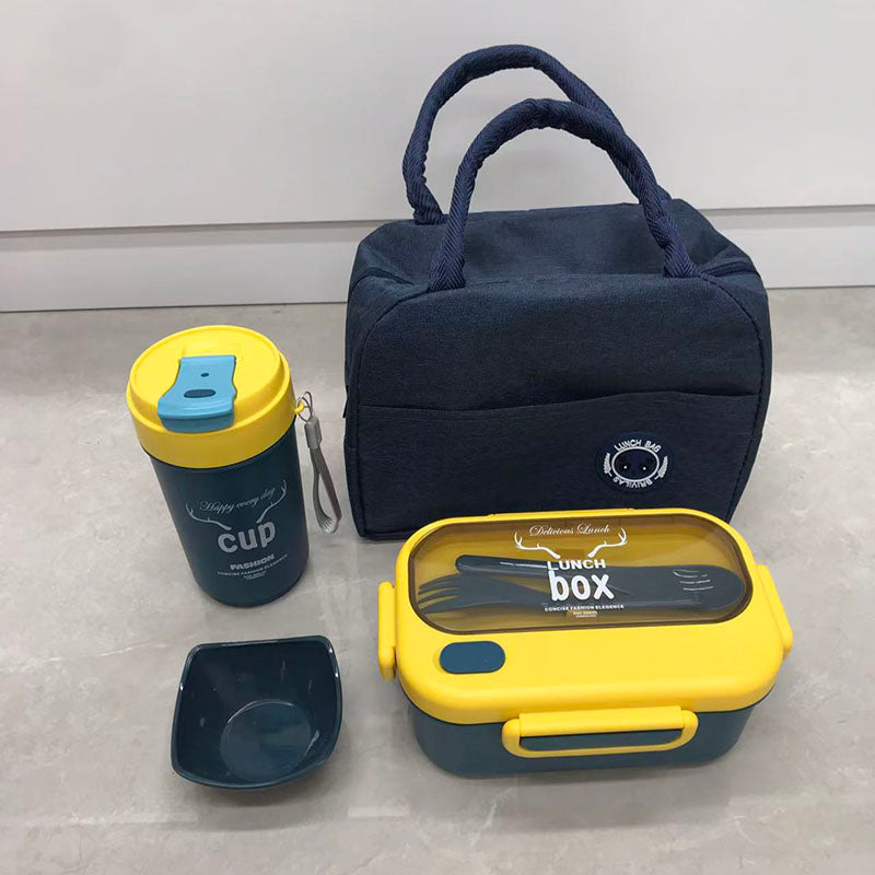 Portable meal box set