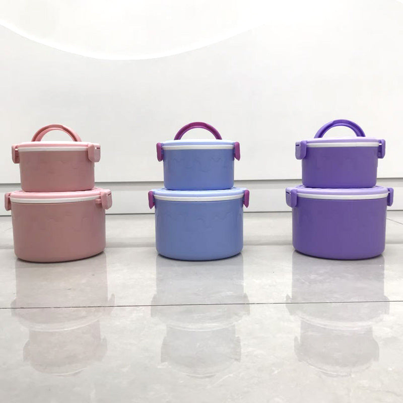 Stacked double-layer sealed bento box