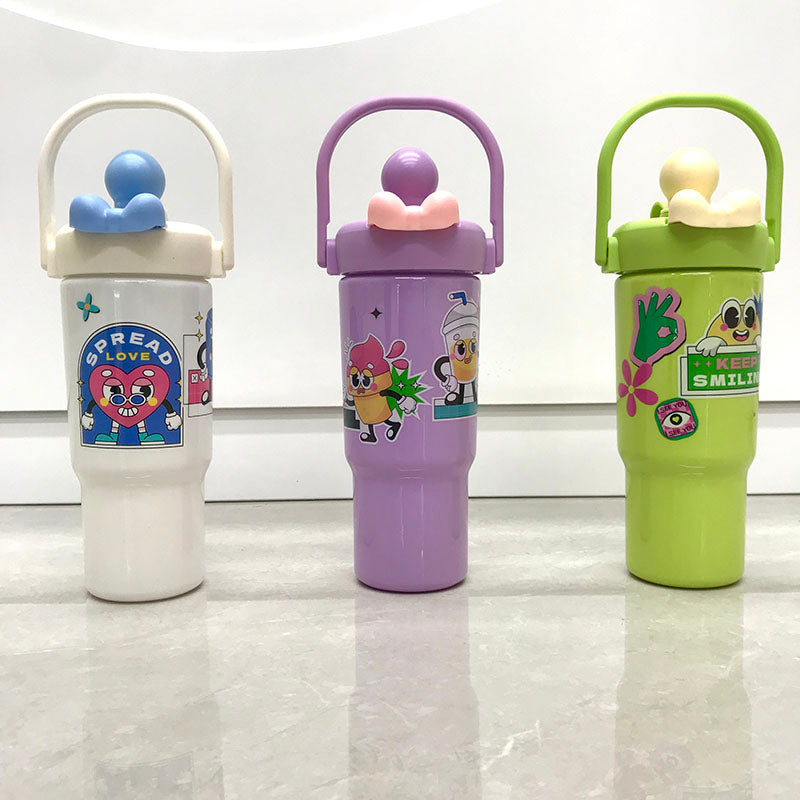 Cartoon portable drinking kettle