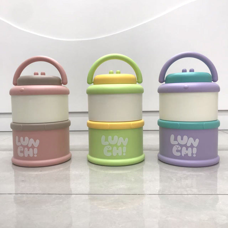 Handheld layered bento box