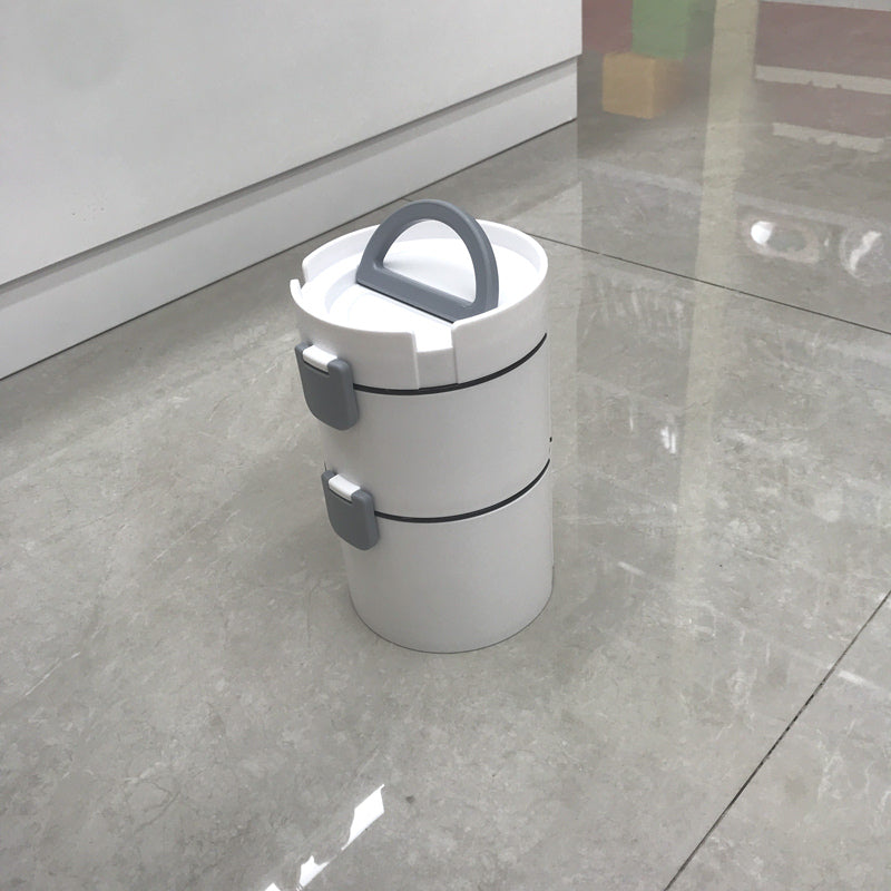 Multi layer stackable portable lunch box