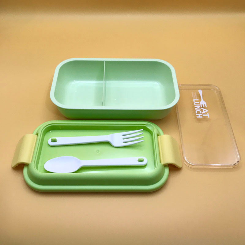 Simple multi-color portable fresh-keeping lunch box (wholesale)