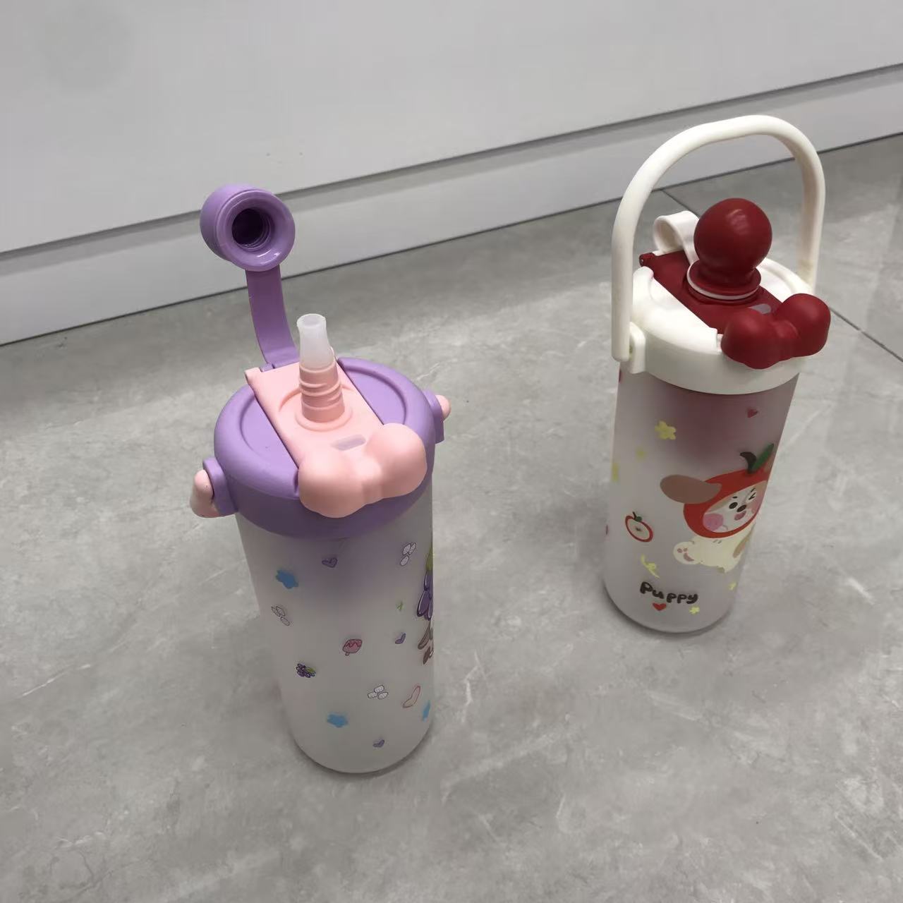 Cartoon frosted drinking kettle