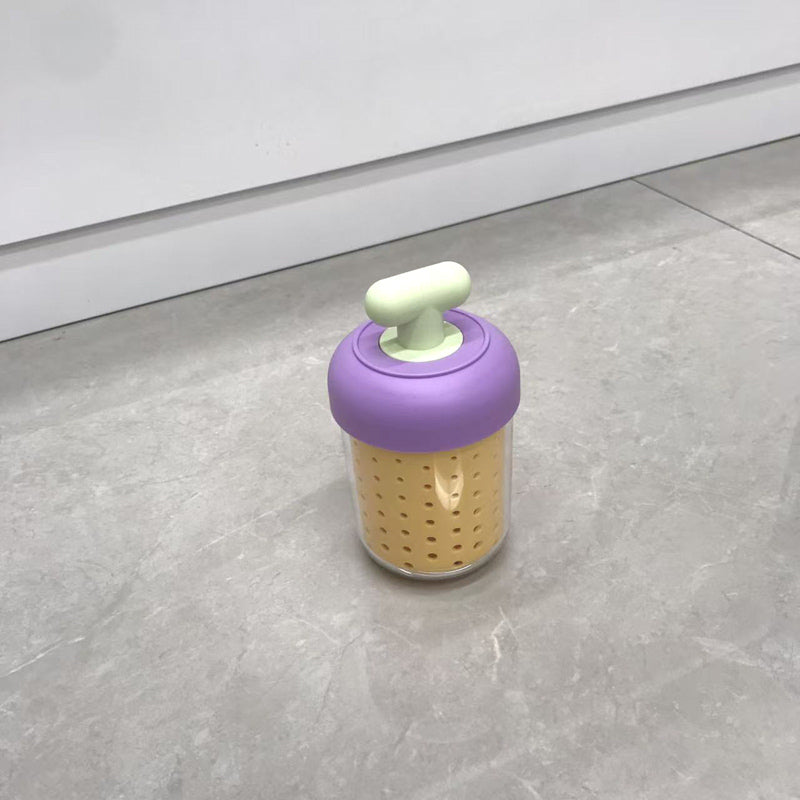 Portable draining and preservation cup