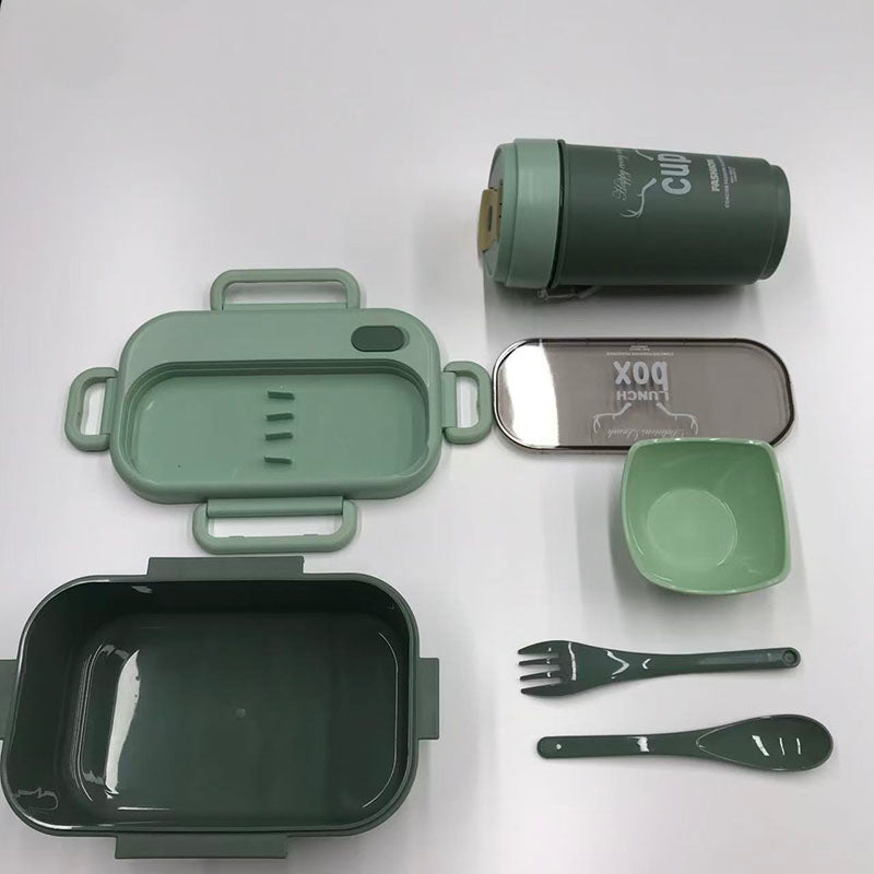 Portable meal box set