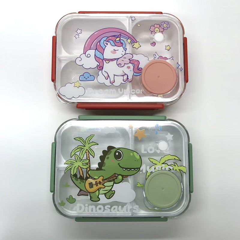 Cartoon printed lunch box (wholesale)