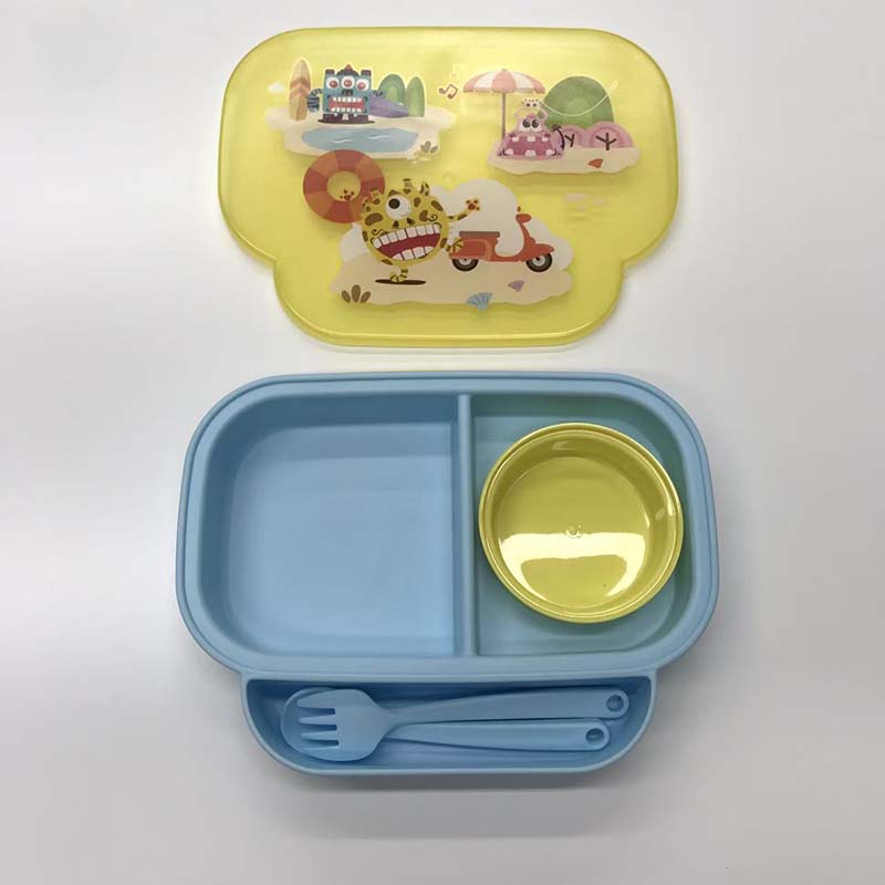Cartoon children's separated meal box