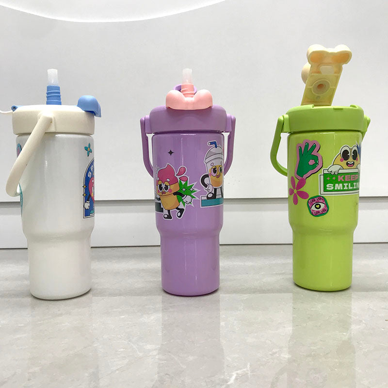 Cartoon portable drinking kettle