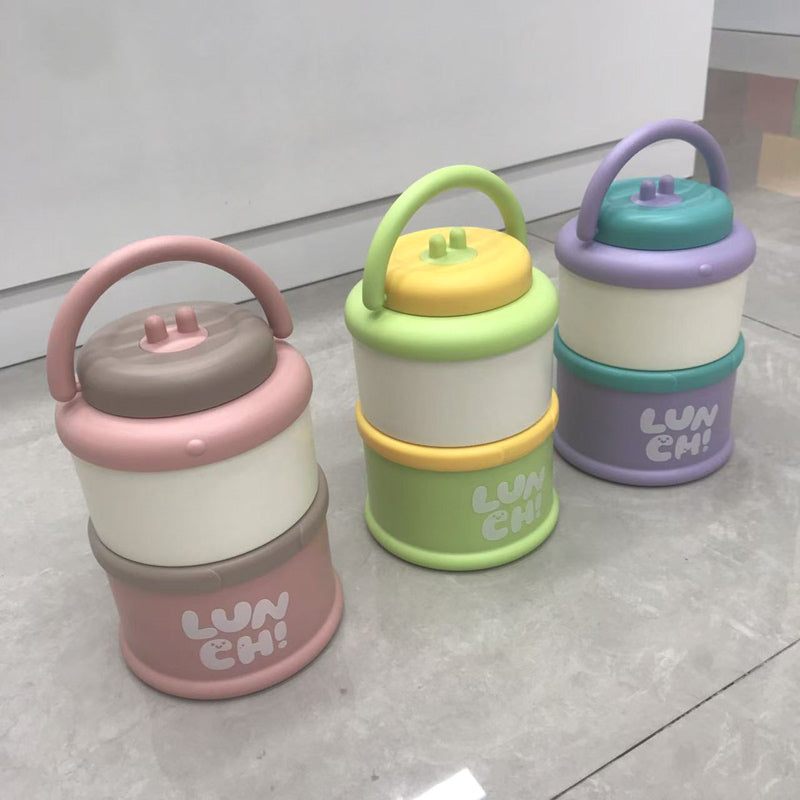 Handheld layered bento box