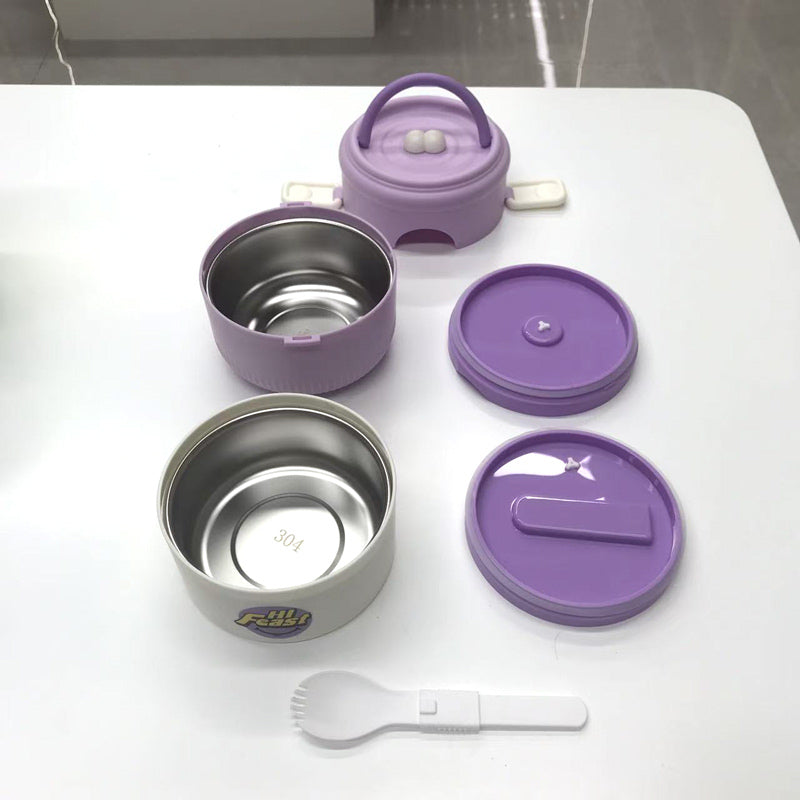 Portable insulated lunch box