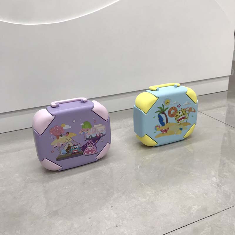 Cartoon pattern portable lunch box