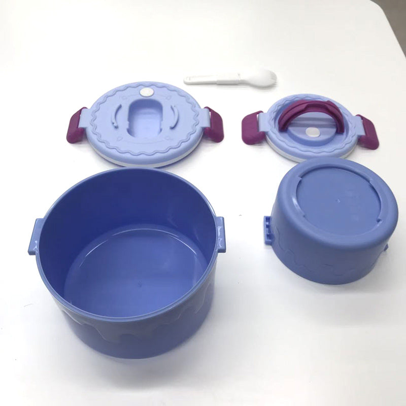 Stacked double-layer sealed bento box