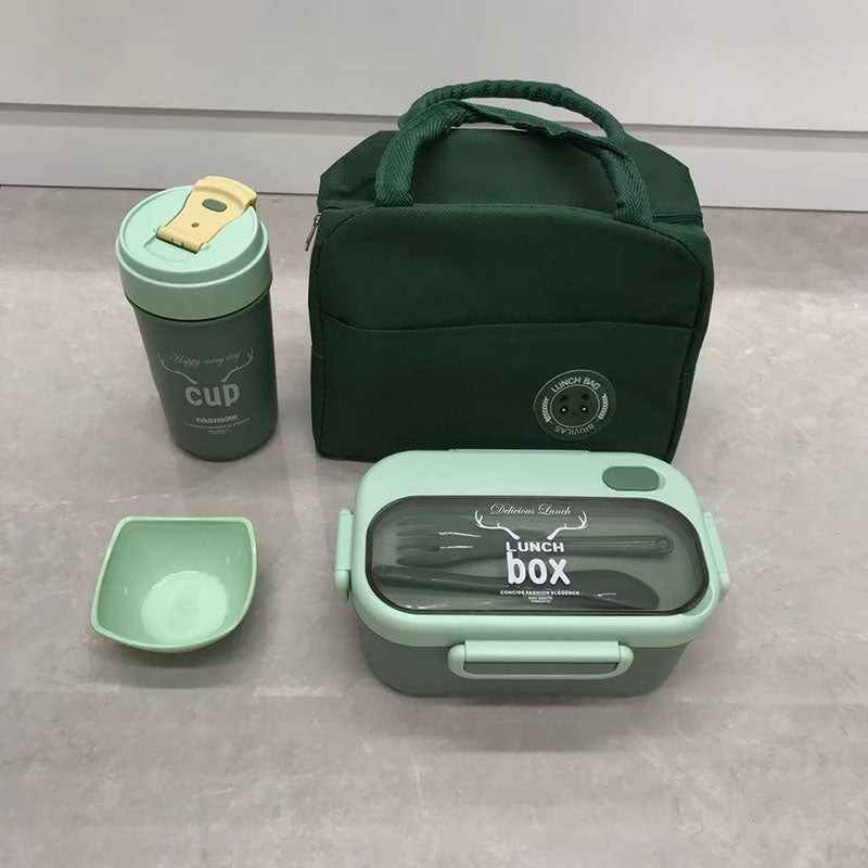 Portable meal box set