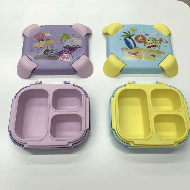Cartoon pattern portable lunch box