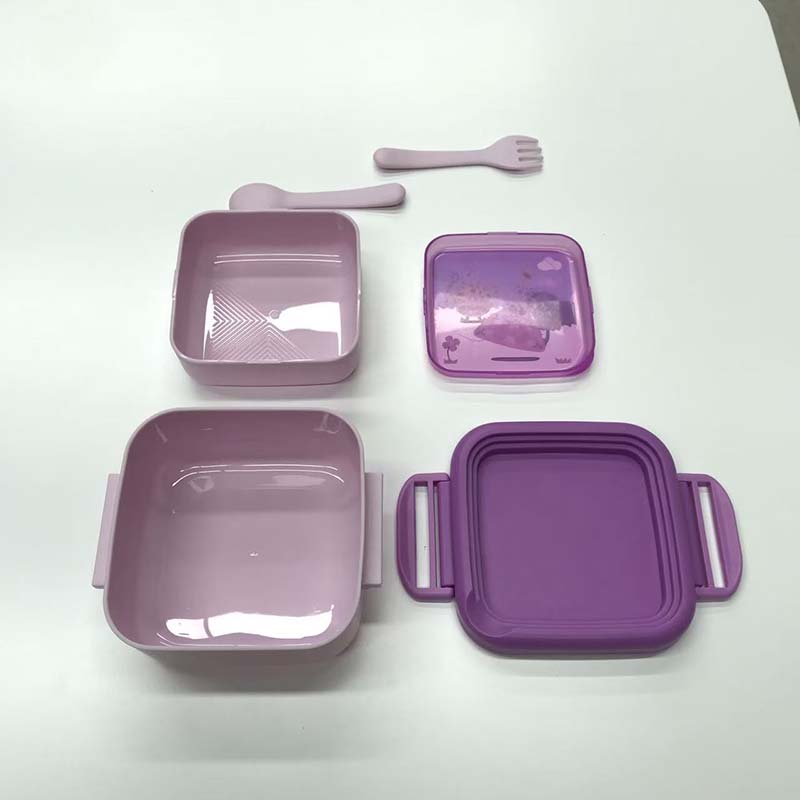 Cartoon pattern portable lunch box