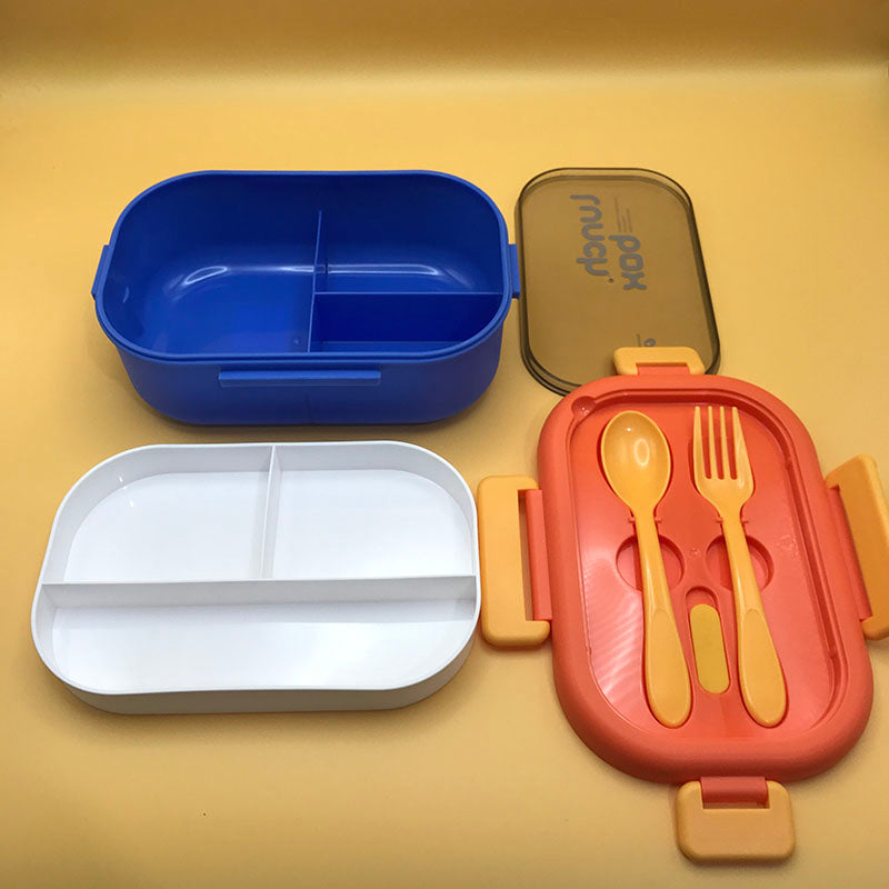Simple multi-color lunch box(wholesale)