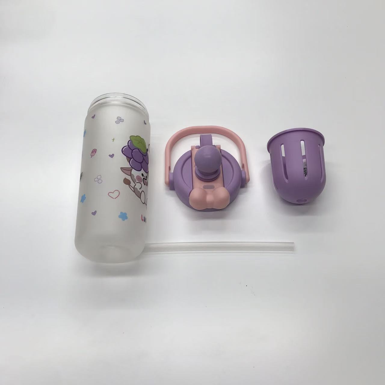 Cartoon frosted drinking kettle