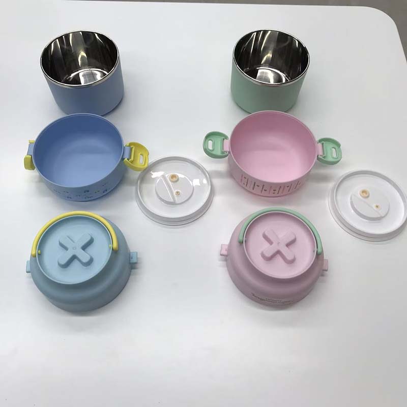 Stainless steel heat-resistant portable lunch box