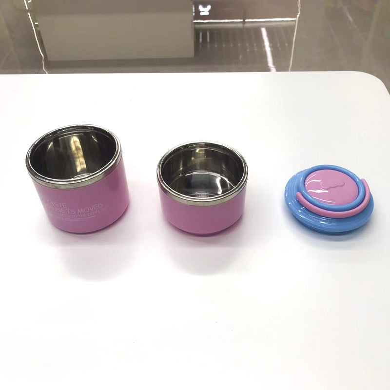 Stainless steel layered fresh-keeping lunch box