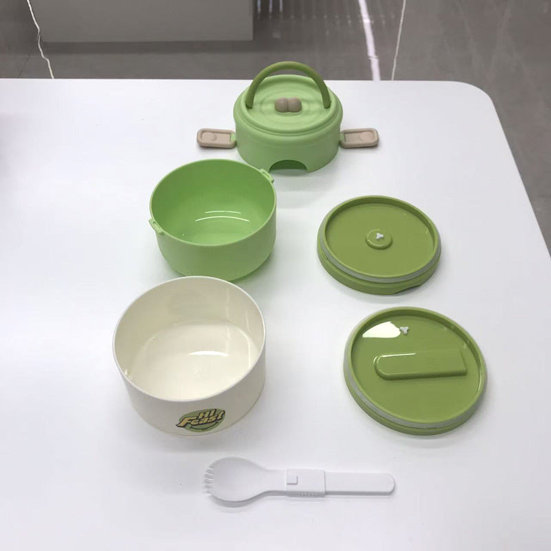 Portable insulated lunch box